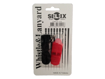 SELEX D 02 İpli Düdük Kırmızı