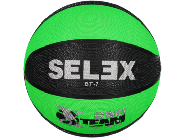 SELEX BT-7 Neon Basketbol Topu (Yeşil-Siyah)